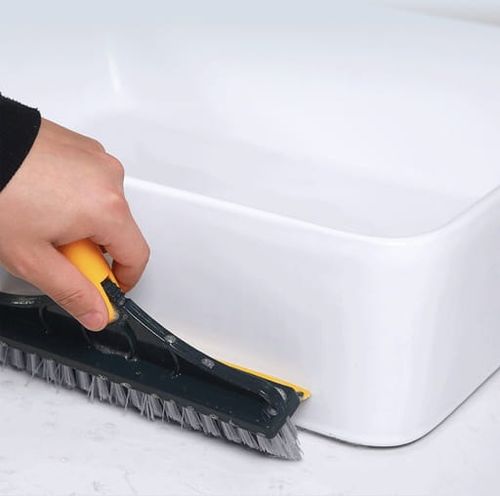 Szczotka ze ściągaczką myjka zmiotka z regulowaną końcówką uniwersalna na Arena.pl