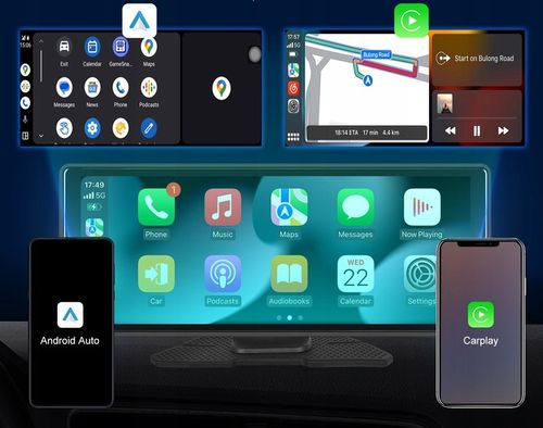RADIO STACJA MULTIMEDIALNA WIDEOREJESTRATOR CARPLAY ANDROID DVR KAMERA AUX na Arena.pl