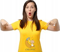 Koszulka z nadrukiem PREZENT dla mamy DZIECKO