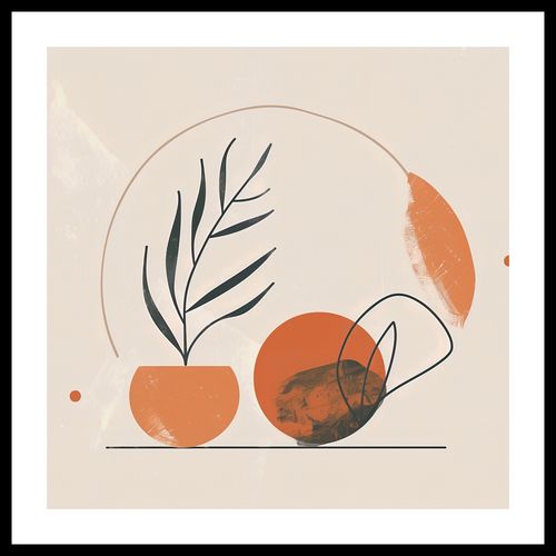 Plakat 60x60cm Tonacja Pasteli na Arena.pl