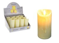 świeca 12szt  LED z ruchomym płomieniem 15x6 cm  AE-6603