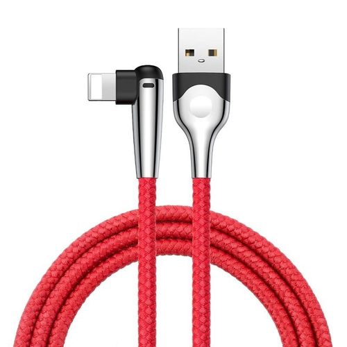 Kabel Baseus USB Type-A do Lightning MVP 2.4A 1M - czerwony na Arena.pl