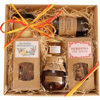 Podziękowanie dla chrzestnych dziadków na komunię ślub chrzest KOSZ PREZENT