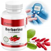 BERBERYNA 90 kap Berberine Serce CUKRZYCA Skóra ODCHUDZANIE | INSPORT
