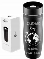 KUBEK TERMICZNY Z Grawerem URODZINY 18-99 PREZENT DLA NAUCZYCIELA