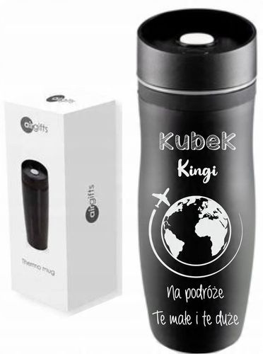 KUBEK TERMICZNY Z Grawerem URODZINY 18-99 PREZENT DLA NAUCZYCIELA na Arena.pl