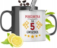 Dla Policjantki Kubek Magiczny Na Prezent Z Nadrukiem Ze Zdjęciem