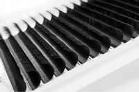 Rzęsy do przedłużania czarne PLATINUM 0.07 D 12mm