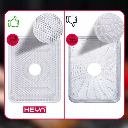 Suszarka do grzybów owoców 450W +TIMER REGULACJA +6 SIT ZE STALI na Arena.pl