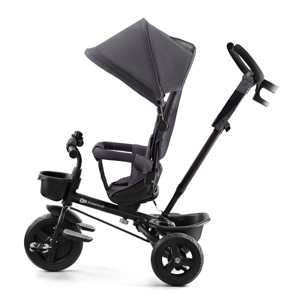 KINDERKRAFT Rowerek trójkołowy AVEO MALACHITE GREY zdjęcie 8
