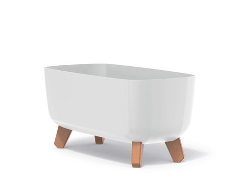 Doniczka na nóżkach GRACIA CASE DGCL600 | Biały na Arena.pl