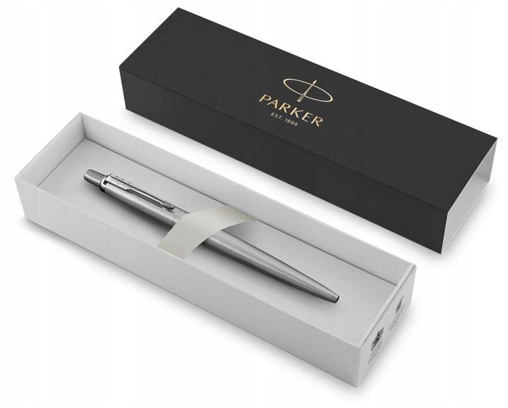 Parker Długopis Jotter Stalowy matowy CT zdjęcie 1