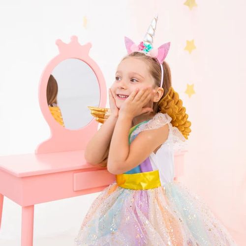 Opaska jednorożec ze srebrnym rogiem na Arena.pl