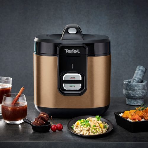 Multicooker ryżowar TEFAL Coppertinto garnek elektryczny 700W 2l na Arena.pl