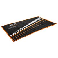 komplet kluczy płasko-oczkowych 8-32mm 17 sztuk - t n09-753