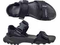 ADIDAS TERREX HYDROTERRA ID4269 BUTY MĘSKIE SANDAŁY NA RZEP CZARNE TRAXION