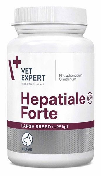 VETEXPERT Hepatiale Forte Large Breed 40 Tabletek zdjęcie 1