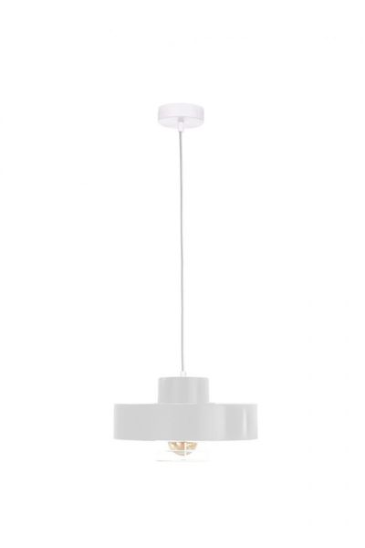 Lampa wisząca 1xE27 BOSSI II WHITE zdjęcie 1