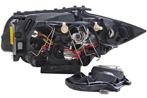 Lampy przednie BMW E87 E81 04-11 Ringi led grey na Arena.pl