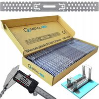 WIESZAK PŁASKI ES 60/125 0,8mm DO SUFITÓW PŁYT GK PROFILI CD60 100sztuk