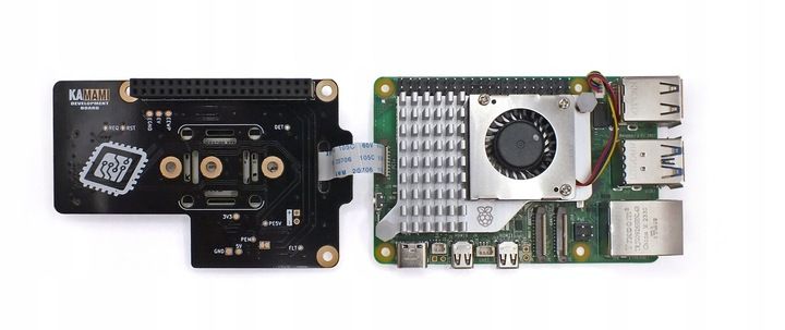 KAmodRPi5 PCIe-M.2 - Adapter dysku NVME M.2 dla Raspberry Pi 5 zdjęcie 2