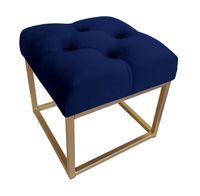 Pufa CHESTERFIELD LOFT ławka postawa złota MG16