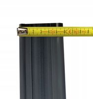 Panel osłonowy do ogrodzenia w kolorze stalowym