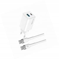 Szybka ładowarka GaN 45W 2 wejścia USB i USB-C z kablem do Xiaomi 12 Lite