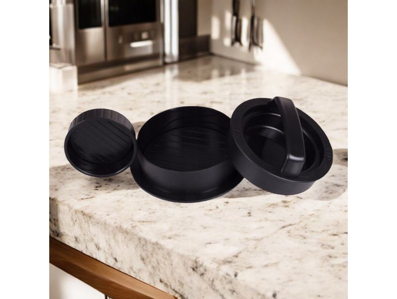 Prasa forma do hamburgerów burgerów kotletów 3w1 zdjęcie 3