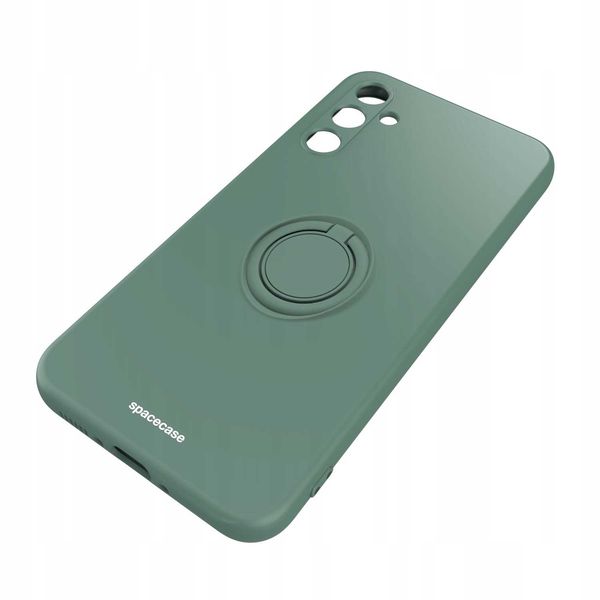 Spacecase Silicone Ring Galaxy A34 5G Dark Green zdjęcie 4