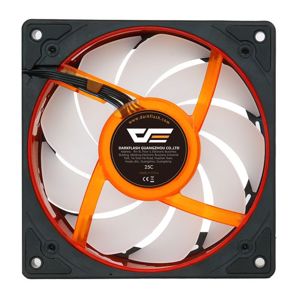 wentylator darkflash de8 5v argb (czarny) zdjęcie 1