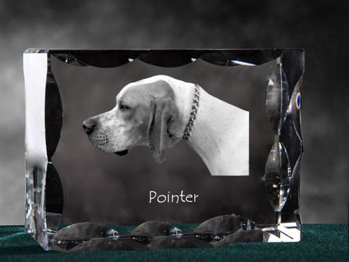 Pointer I ramka kryształowa z psem Art-Dog na Arena.pl