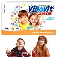 VIBOVIT JUNIOR Witaminy w saszetkach dla dzieci do rozpuszczania 44 szt.