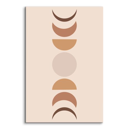 Obraz Na Płótnie Do Salonu Słońce Księżyc Abstrakcja Styl Boho 40cm x 60cm na Arena.pl