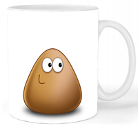 Kubek ceramiczny Pou - gra wideo