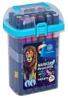 MARKERY ARTYSTYCZNE TRÓJK DWUSTR.ASTRAPEN 24 KOL