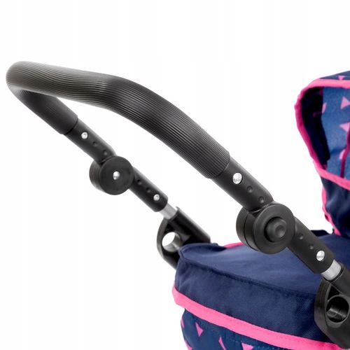 KINDERPLAY WÓZEK DLA LALEK GŁĘBOKI GONDOLA SKŁADANY TORBA REGULOWANA RĄCZKA na Arena.pl