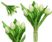 TULIPANY BUKIET TULIPANÓW GUMOWE GUMOWANE JAK ŻYWE