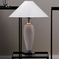 LAMPA stołowa REA 40601101 Kaspa stojąca LAMPKA nocna biała