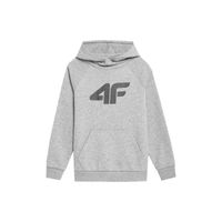 Bluza 4F Jr 4FJSS23TSWSM220 chłodny jasny szary 122