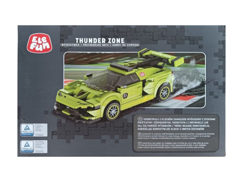 Klocki Elefun Thunder Zone - Wyścigówka FC1610 na Arena.pl