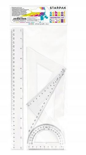 zestaw geometryczny 30cm 4el 2911 na Arena.pl