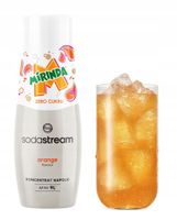 Syrop do saturatorów SODASTREAM Mirinda Orange Zero Cukru 440 ml x 2