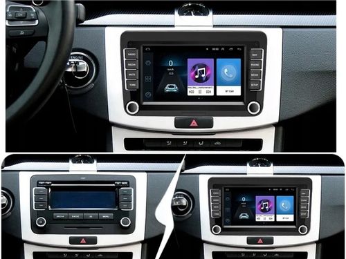 RADIO SAMOCHODOWE do VOLKSWAGEN VW SKODA SEAT 7" ANDROID CARPLAY GPS WIFI na Arena.pl