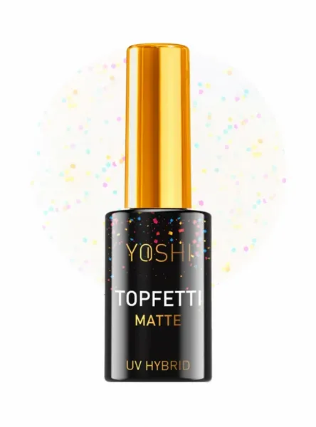 YOSHI Top hybrydowy TOPFETTI MATTE - 10ml zdjęcie 1