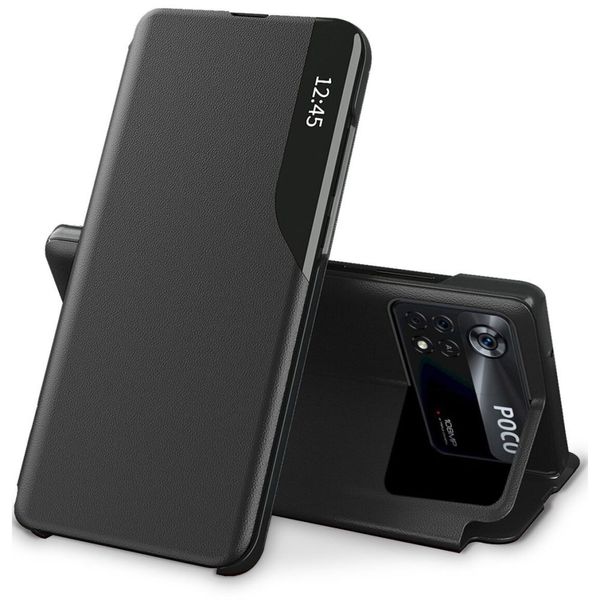 TECH-PROTECT SMART VIEW XIAOMI POCO M4 PRO 4G / LTE BLACK zdjęcie 1