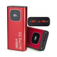 Powerbank 30000mAh 22.5W QC 3.0 3xUSB USB-C BEZPIECZNY Latarka Wyświetlacz