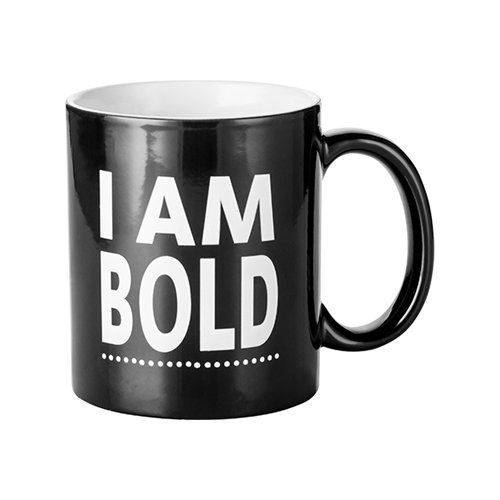 Kubek magiczny z grawerem I am bold zdjęcie 1
