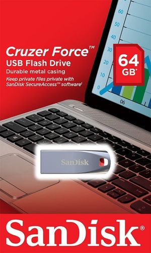 SanDisk Cruzer Force 64GB USB Flash Drive na Arena.pl