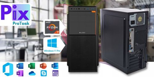 Pix ProTask Komputer Ryzen 5 32GB DDR4 1000GB NVMe Windows 11 Mocny Wydajny na Arena.pl